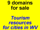 Potential tourism resources for cities in West Virginia